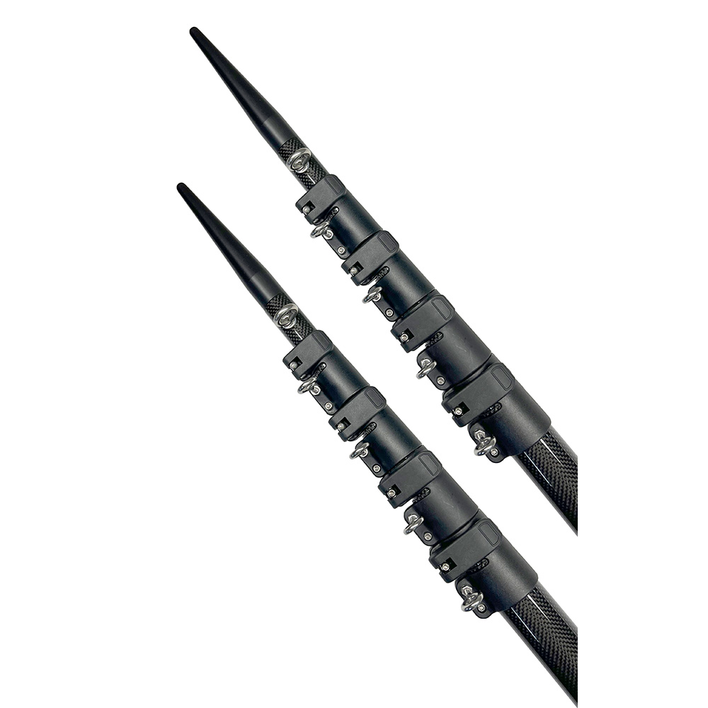 Lee's 26' Telescoping Carbon Fiber Outrigger Poles f/Sidewinder Mount 2
