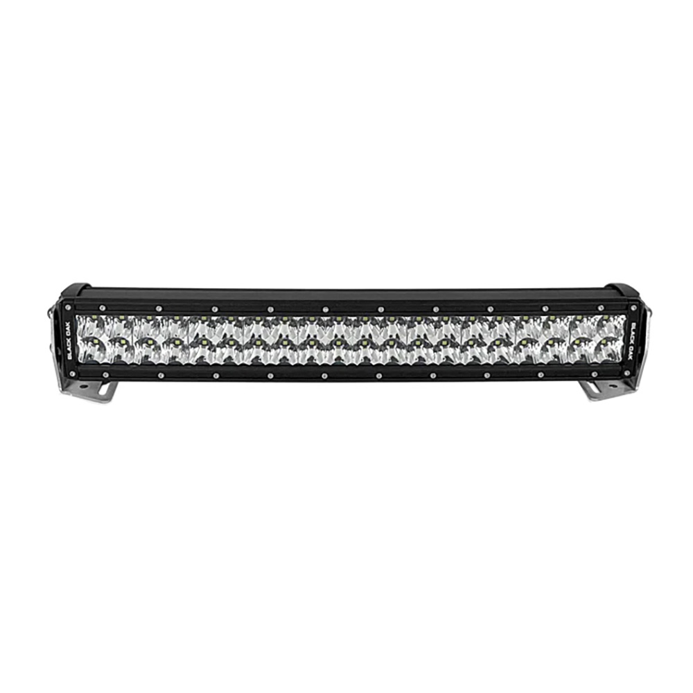 Black Oak Pro Series 3.0 Curved Double Row 20" LED Light Bar - Combo Optics - Black Housing 3