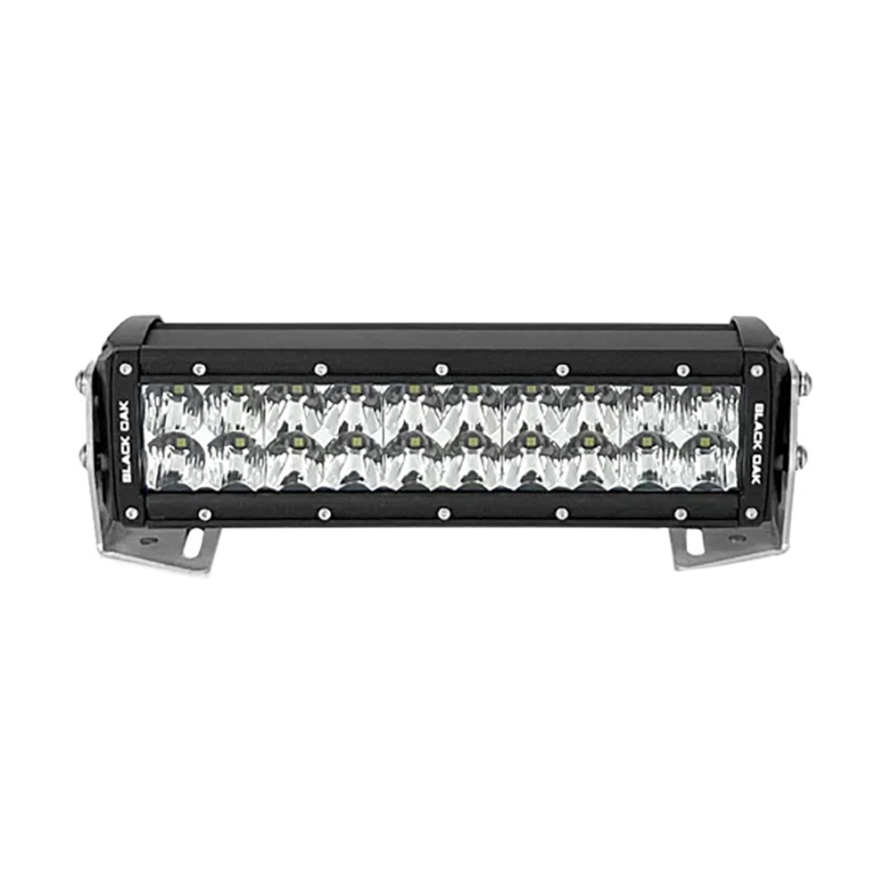 Black Oak Pro Series 3.0 Double Row 10" LED Light Bar - Combo Optics - Black Housing 3