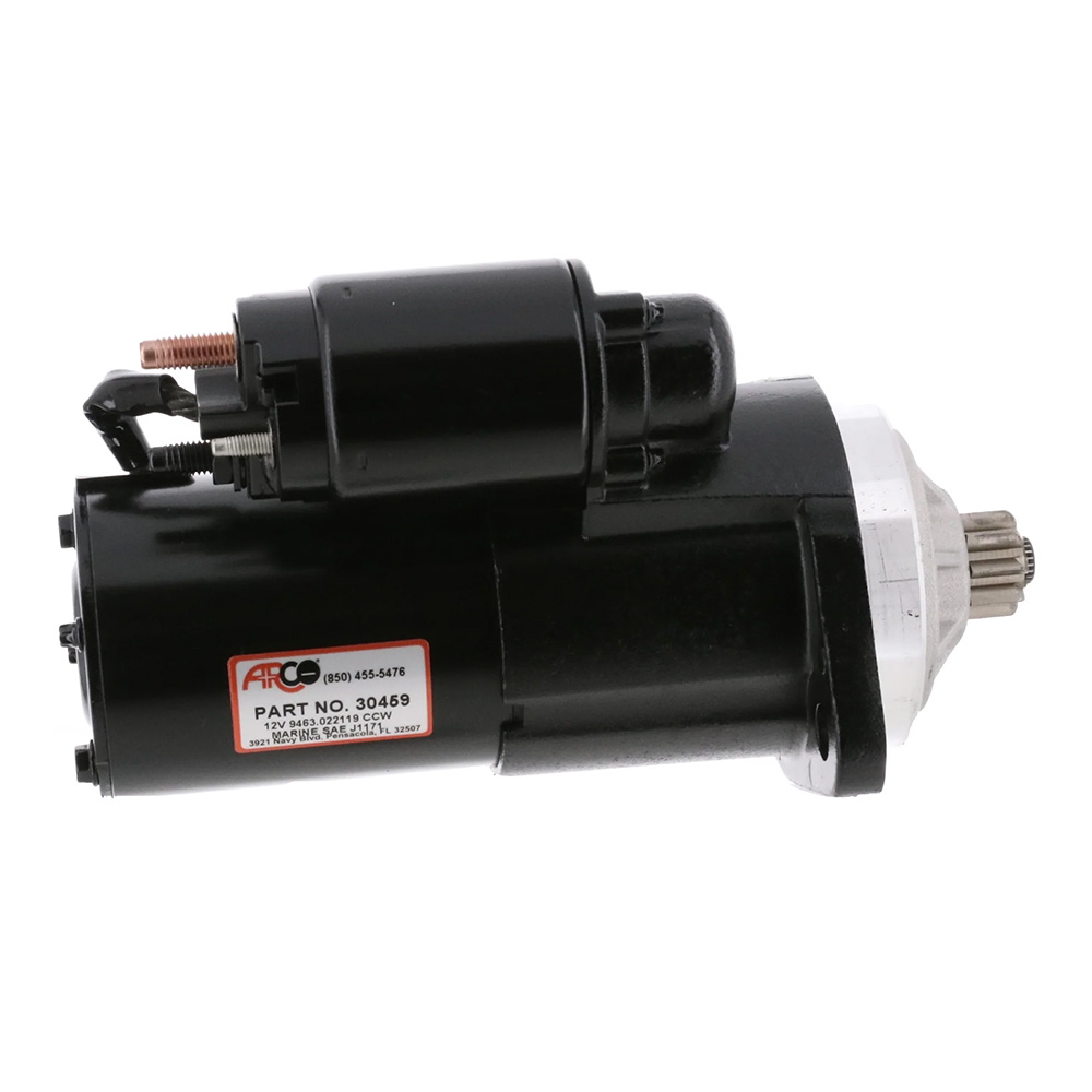 ARCO Marine Top Mount Inboard Starter w/Gear Reduction - Counter Clockwise Rotation 2