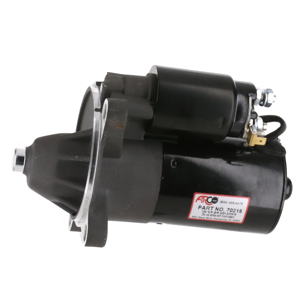 ARCO Marine High-Performance Inboard Starter w/Gear Reduction &amp; Permanent Magnet - Clockwise Rotation (2.3 Fords) 2