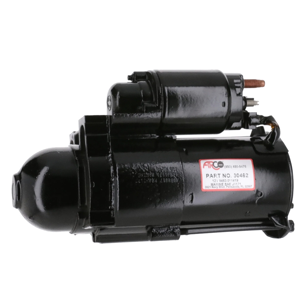 ARCO Marine Top Mount Inboard Starter w/Gear Reduction - Counter Clockwise Rotation 2