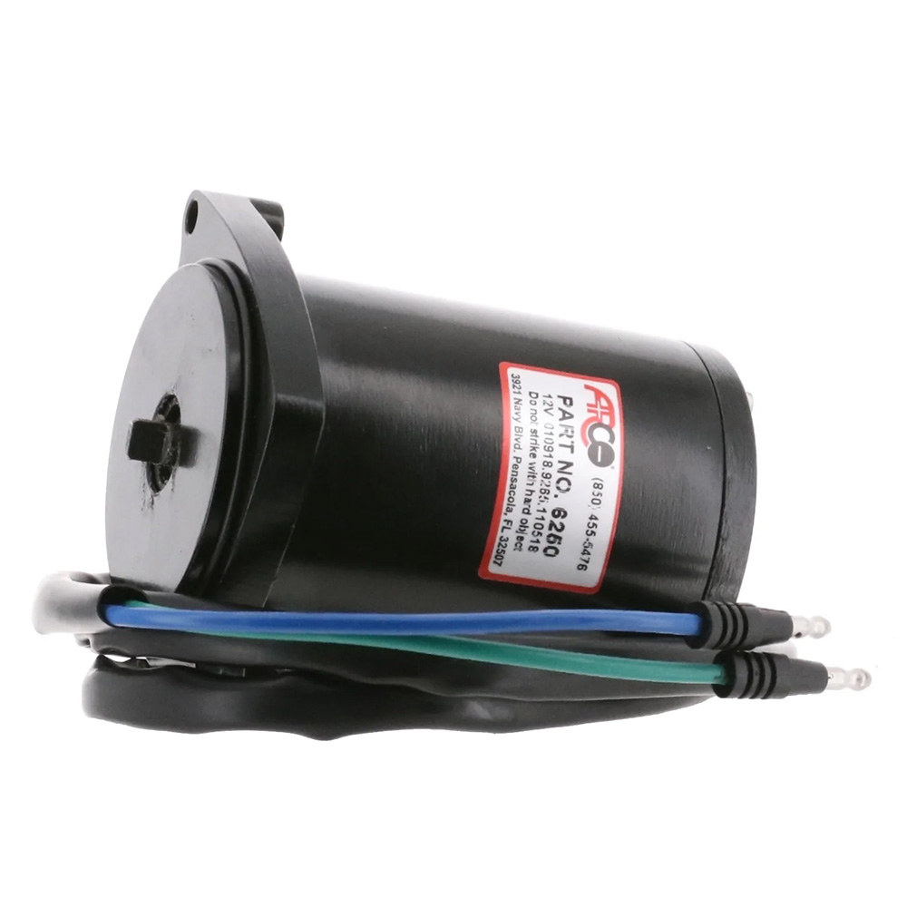 ARCO Marine Replacement Outboard Tilt Trim Motor - Late Model Mercury, 2-Wire 2
