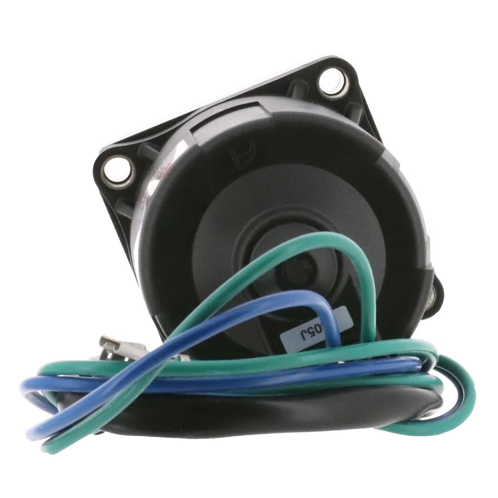ARCO Marine Replacement Johnson/Evinrude Tilt Trim Motor - 2-Wire, 4 Bolt, Flat Blade Shaft 3