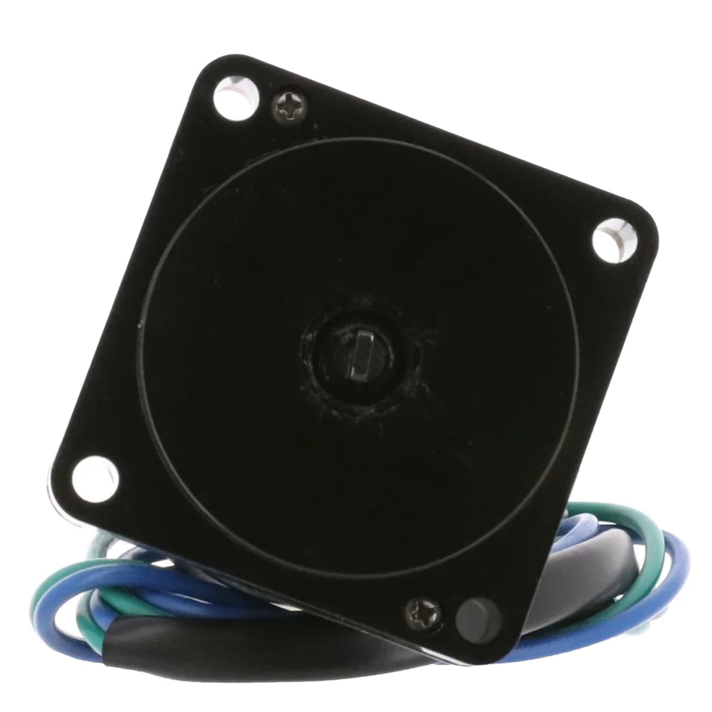 ARCO Marine Replacement Johnson/Evinrude Tilt Trim Motor - 2-Wire, 4 Bolt, Flat Blade Shaft 5