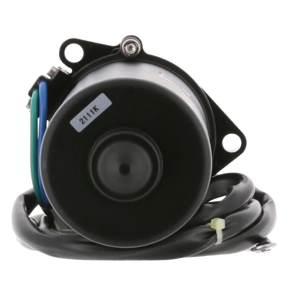 ARCO Marine Replacement Outboard Tilt Trim Motor - Yamaha, 2-Wire, 3 Bolt, Flat Blade Shaft 5