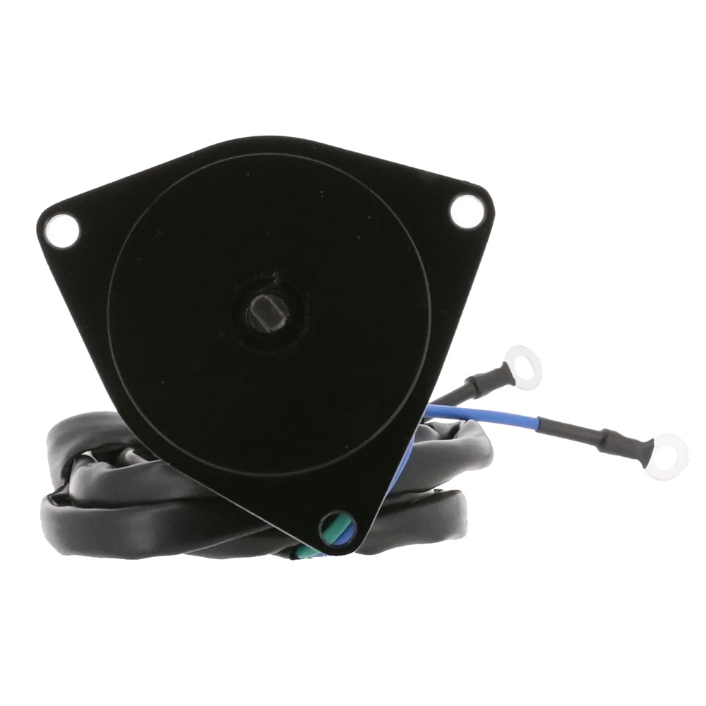 ARCO Marine Replacement Outboard Tilt Trim Motor - Yamaha, 2-Wire, 3 Bolt, Flat Blade Shaft 5