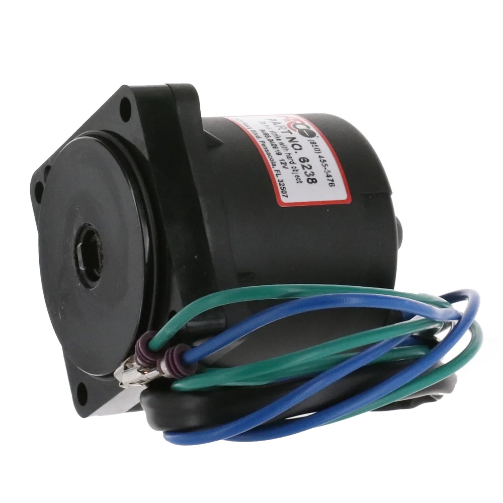 ARCO Marine Replacement Outboard Tilt Trim Motor - Johnson/Evinrude, 2-Wire, 4 Bolt, EFI 2