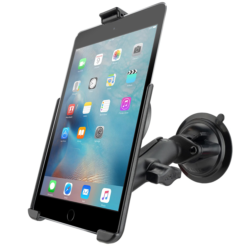 RAM Mount RAM&reg; Twist-Lock&trade; Suction Cup Mount f/Apple iPad mini 4 &amp; 5 2
