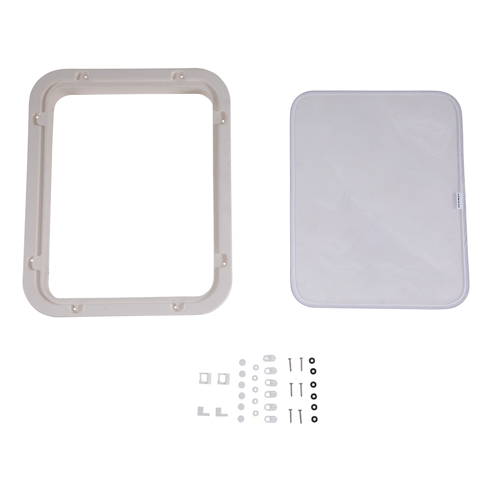 Lewmar White Trim Ring &amp; Screen Kit 2