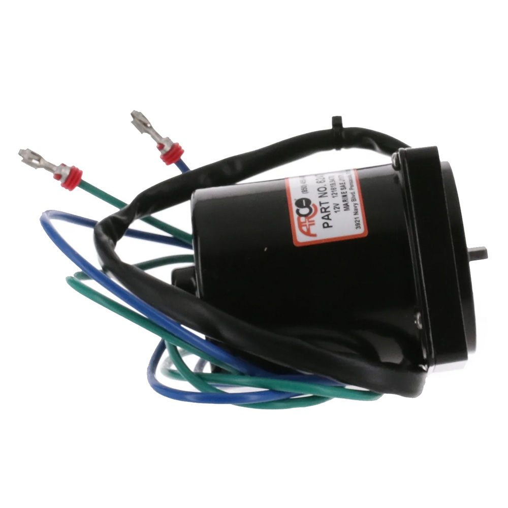 ARCO Marine Original Equipment Quality Replacement Tilt Trim Motor - 2 Wire &amp; 4-Bolt Mount 2