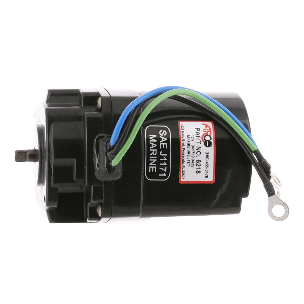 ARCO Marine Original Equipment Quality Replacement Tilt Trim Motor f/Mercruiser I/O &amp; Mercury O/B w/Oildyne Pump 2