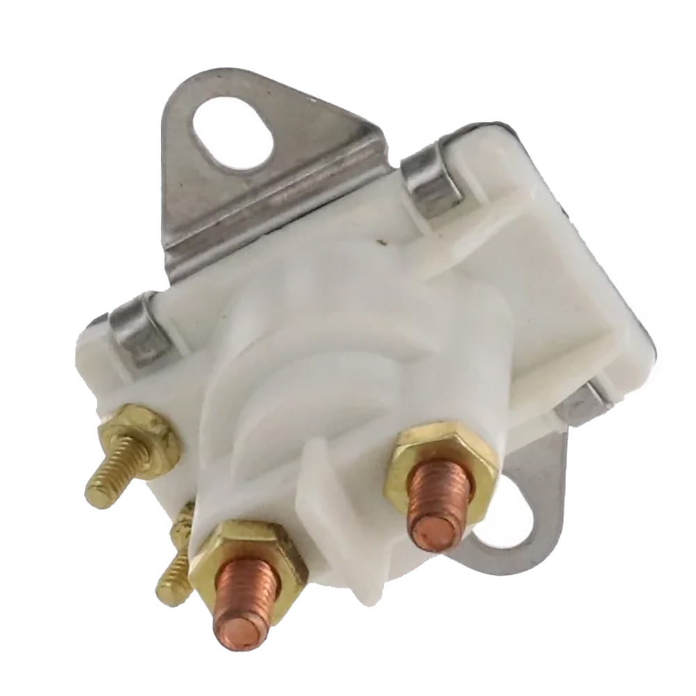 ARCO Marine Original Equipment Quality Replacement Solenoid f/Mercruiser &amp; Mercury - Isolated base, 12V 4